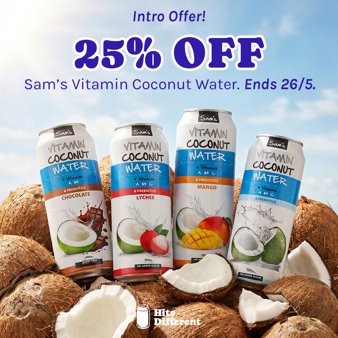 Sam s Coconut Water v1 1 1 — static ad creative