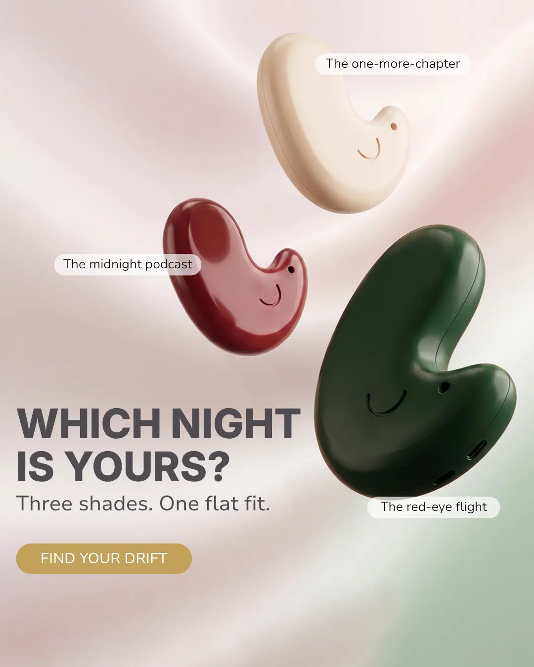 DRIFT 07 the night sort — static ad creative