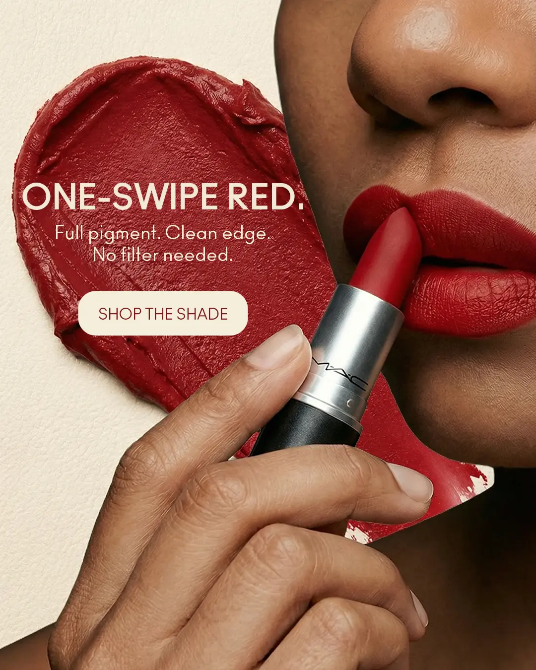 ad lipstick — static ad creative