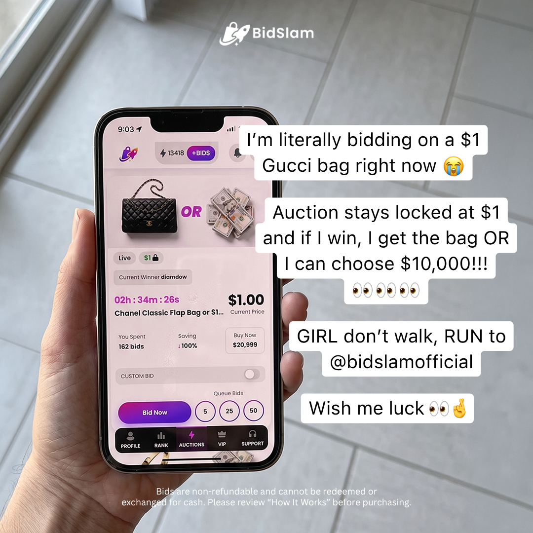 Mobile Auciton UGC AD 1 1 — static ad creative